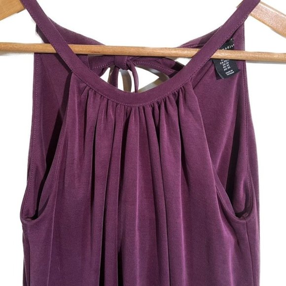 Mercer & Madison Burgundy Dress Size Extra Small - Picture 7 of 9